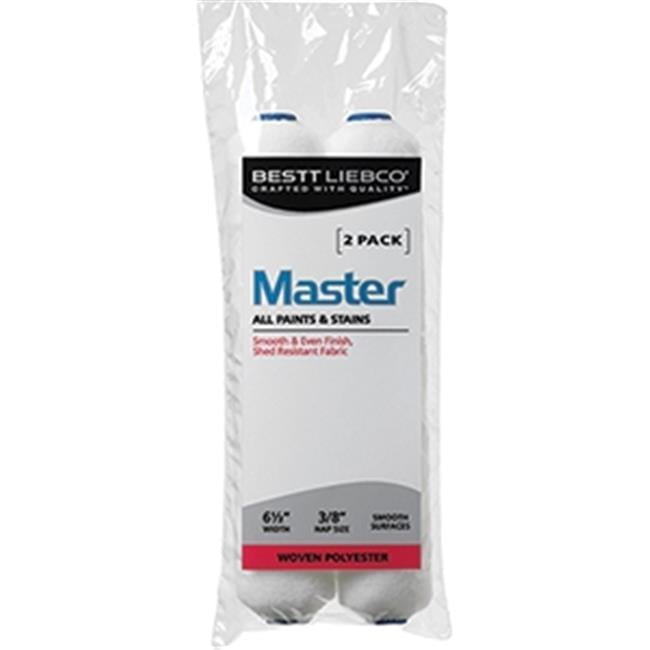 Bestt Liebco Master Woven Polyester 6-1/2 in. W X 3/8 in. Mini Paint Roller Cover 2 pk