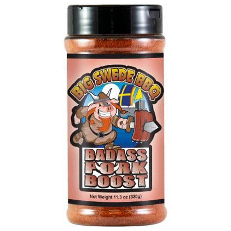 Big Swede BBQ Badass Pork Boost BBQ Rub 11.3 oz