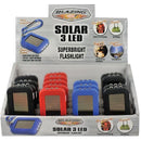 Blazing LEDz Solar 18 lm Assorted LED Flashlight AAA Battery