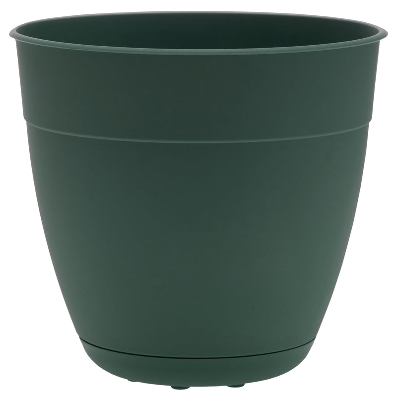 Bloem Dayton Ocean 11.25 in. H X 12 in. D Plastic Planter Turtle Green