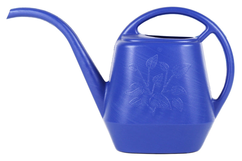 Bloem Aqua Rite Blue 56 oz Plastic Watering Can