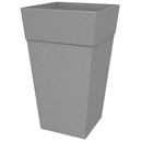 Bloem Finley 25 in. H Plastic Planter Cement