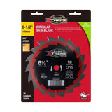 BluMol Xtreme 6-1/2 in. D X 5/8 in. Carbide Tipped Circular Saw Blade 18 teeth 1 each