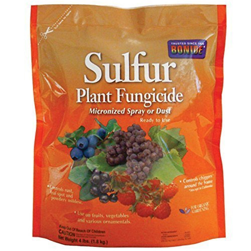 Bonide Sulfur Organic Concentrated Dust Fungicide 4 lb