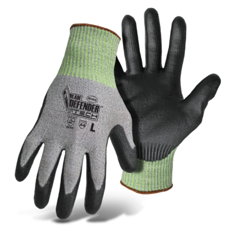 Boss Blade Defender Tech Gloves Black/Gray/Green XL 1 pair