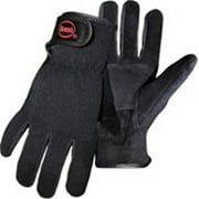 Boss Guard Men's Indoor/Outdoor Mechanic's Glove Black L 1 pair