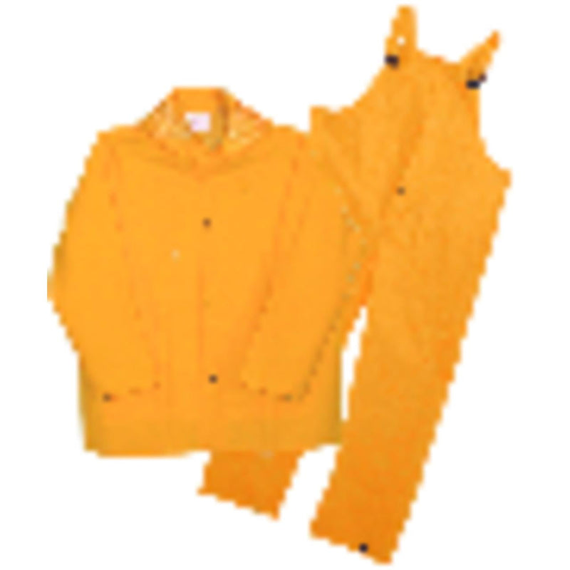 Boss Yellow PVC-Coated Polyester Rain Suit L