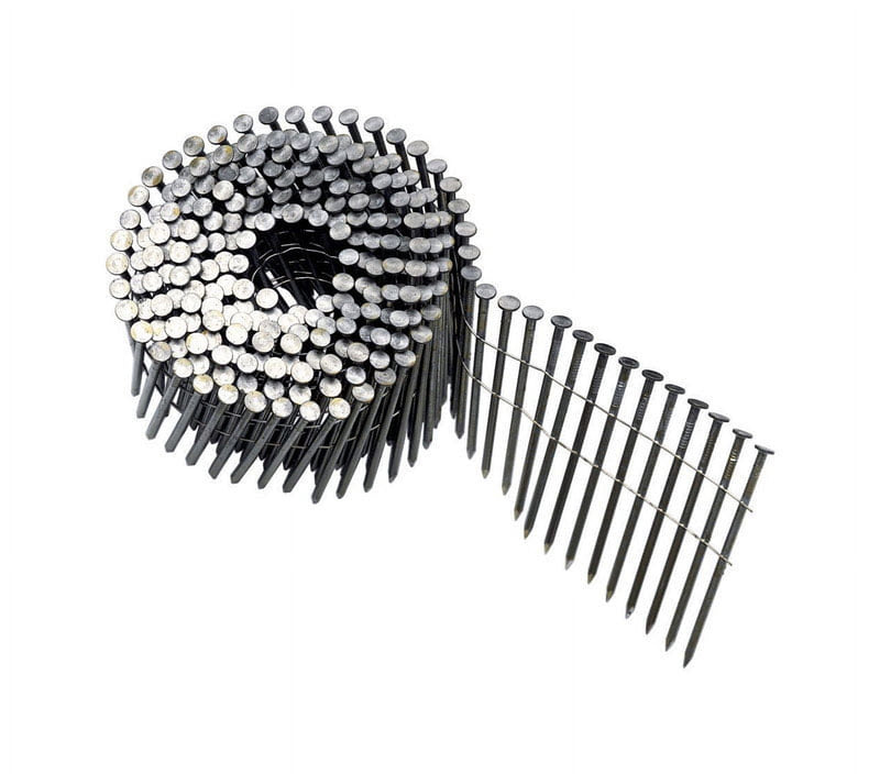 Bostitch 3 in. L X 11 Ga. Angled Coil Coated Framing Nails 15 deg 2700 pk