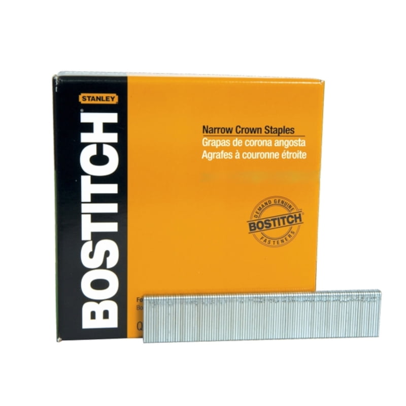 Bostitch SX 7/32 in. W X 1-3/16 in. L 18 Ga. Narrow Crown Staples 3000 pk