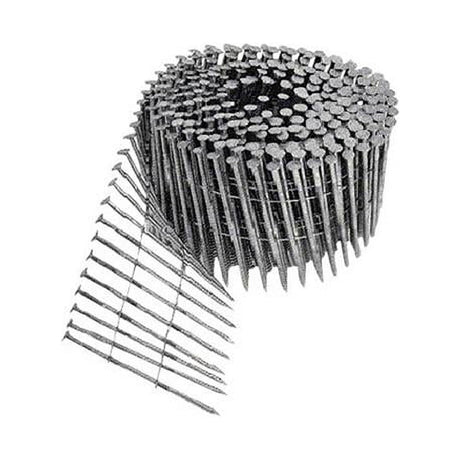 Bostitch 1-1/4 in. L X 11 Ga. Angled Coil Stainless Steel Nails 15 deg 1800 pk