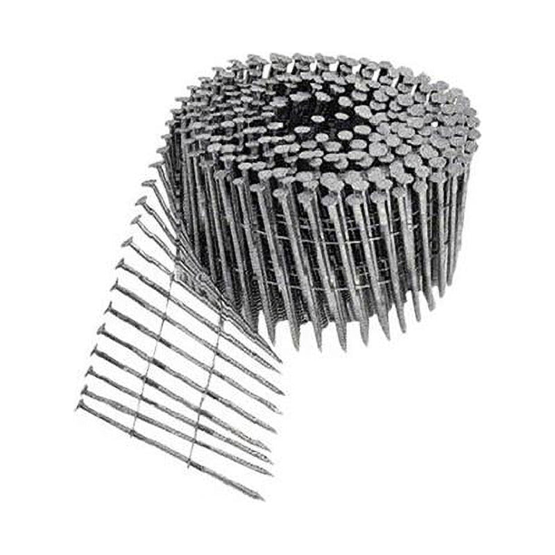 Bostitch 1-1/4 in. L X 11 Ga. Angled Coil Stainless Steel Nails 15 deg 3600 pk