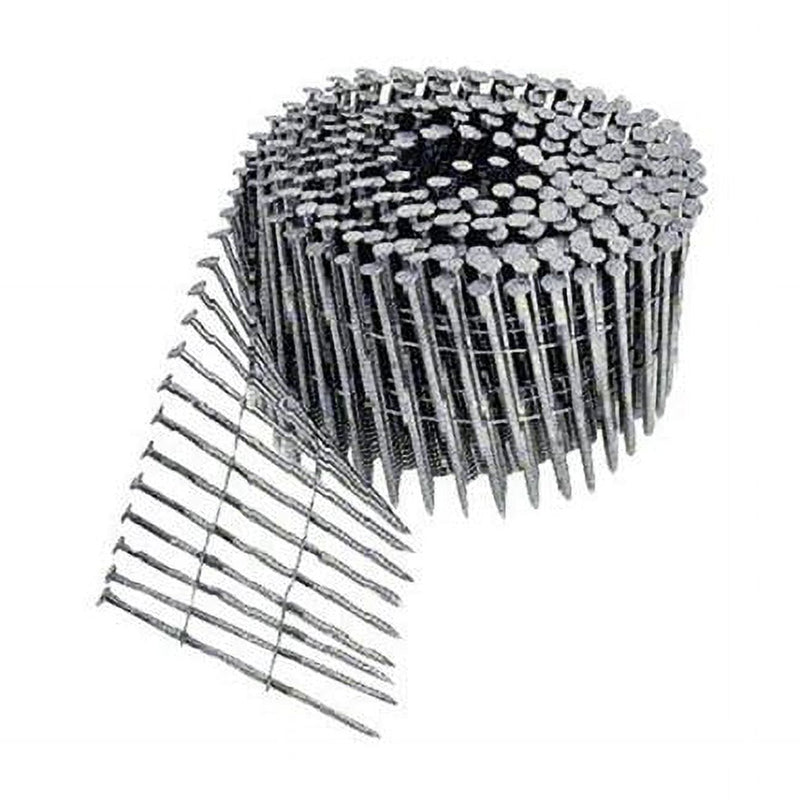 Bostitch 2-1/2 in. L X 13 Ga. Wire Coil Stainless Steel Siding Nails 15 deg 1,800 pk