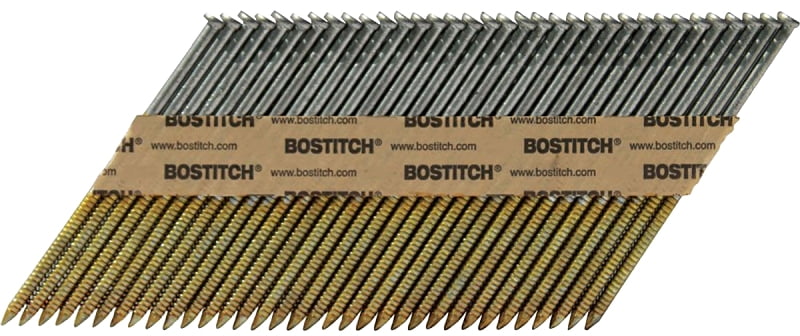 Bostitch 2-3/8 in. L X 10 Ga. Straight Strip Galvanized Nails 34 deg 2,000 pk