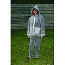 Boulder Creek Clear Vinyl Three Piece Rain Suit Medium