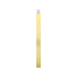 K&S 0.03 in. X 1 in. W X 12 in. L Galvanized Brass Plain Metal Strip