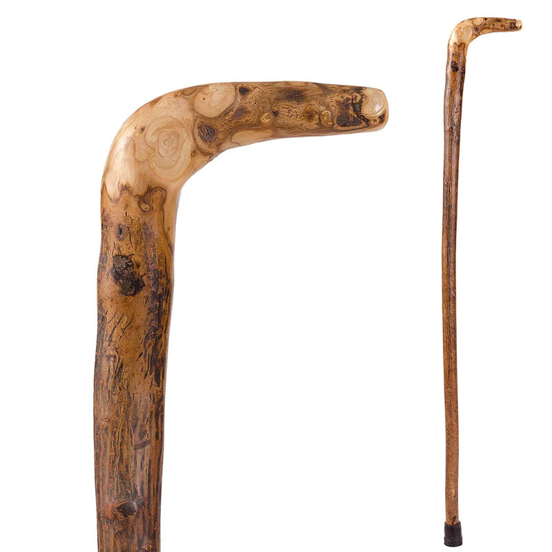 Brazos Walking Sticks 37 in. Brown Wood Cane