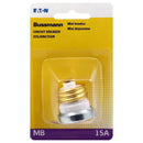 Bussmann 15 amps Plug Fuse 1 pk