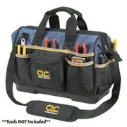 CLC 19 in. W X 16 in. H Ballistic Polyester Big Mouth Tote Bag 23 pocket Multicolored 1 pc