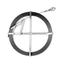 Cobra 100 ft. L Flat Steel Sewer Rod