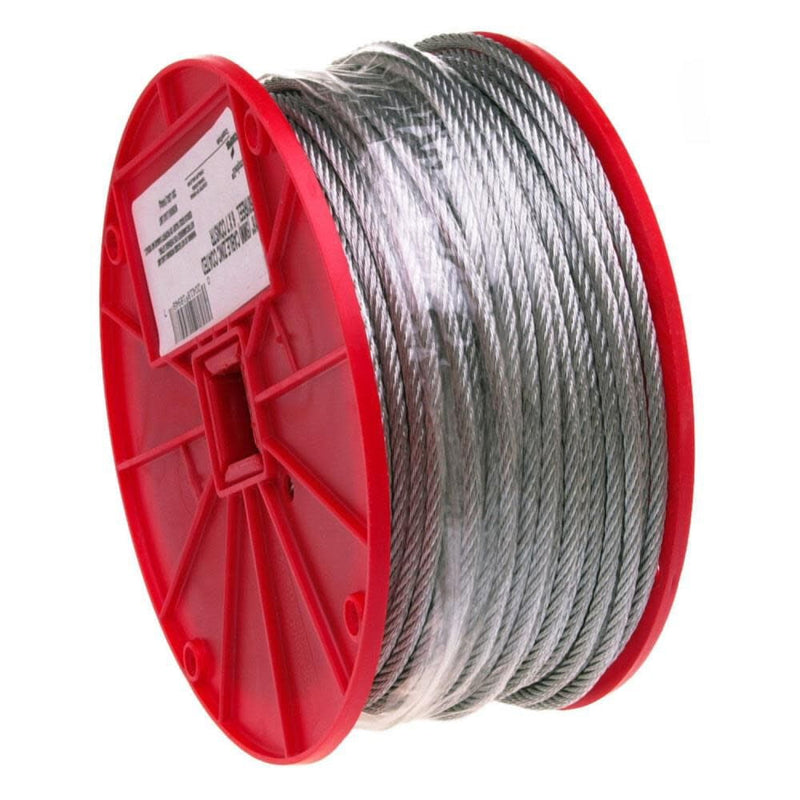 Campbell Galvanized Galvanized Steel 1/8 in. D X 500 ft. L Aircraft Cable