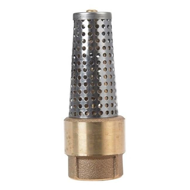 Campbell 1 in. D X 1 in. D FNPT x FNPT Brass Foot Valve