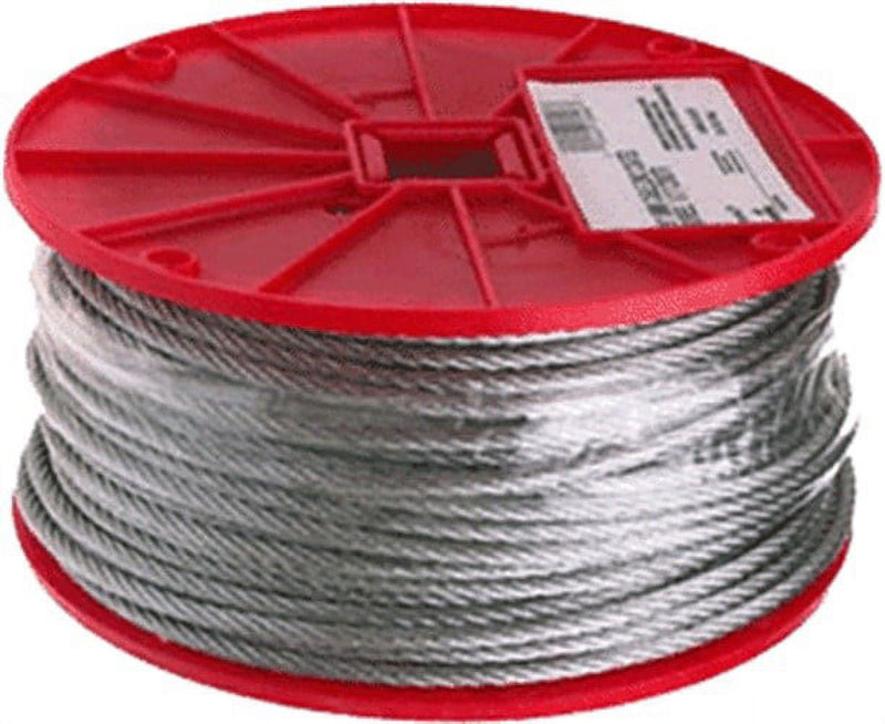 Campbell Galvanized Galvanized Steel 3/16 in. D X 250 ft. L Aircraft Cable