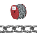 Campbell No. 2 Twist Link Carbon Steel Machine Chain 5/32 in. D X 125 ft. L
