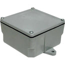 Cantex Square PVC 1 gang Junction Box Gray