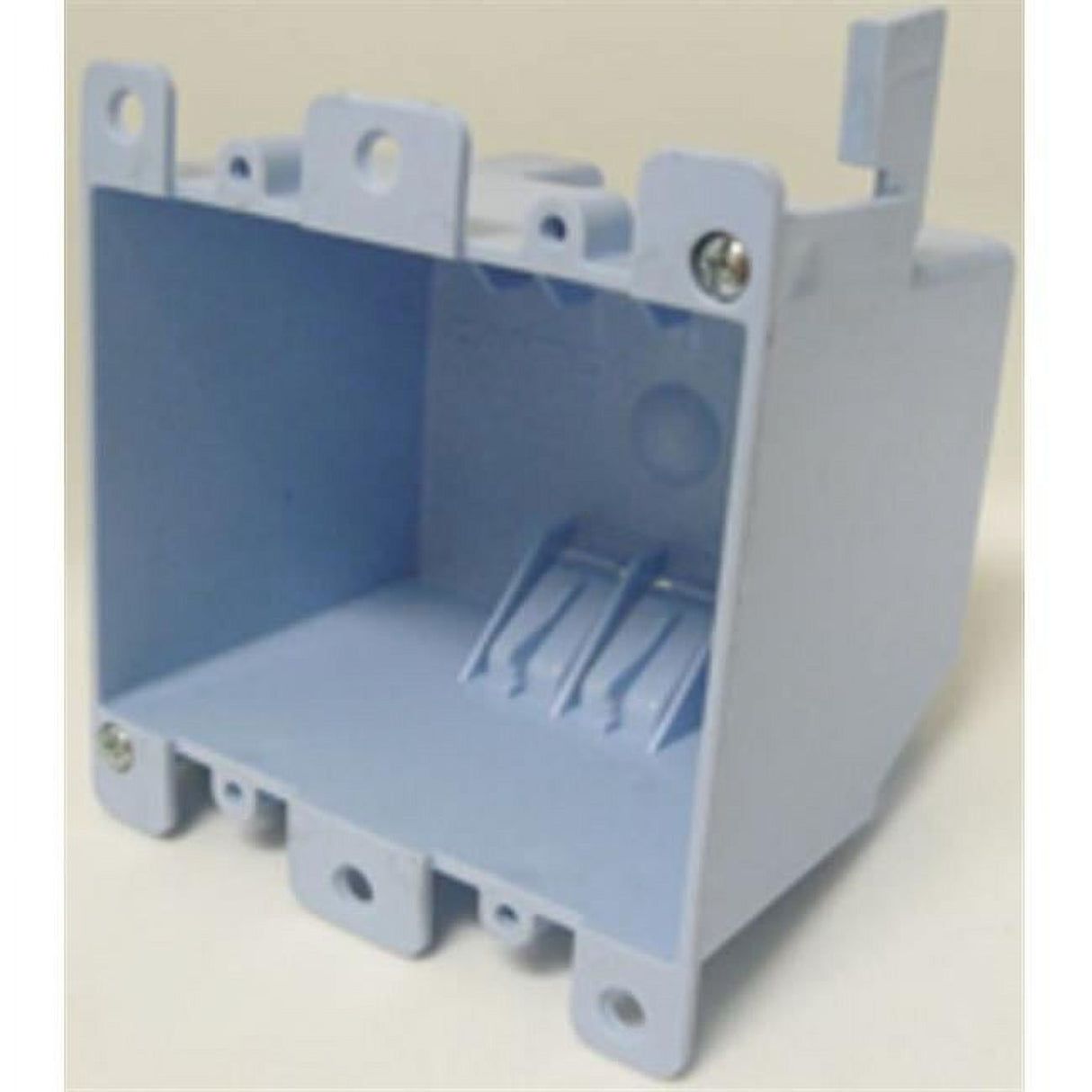 Cantex EZ Box Old Work 25 cu in Rectangle PVC 2 gang Outlet Box Gray