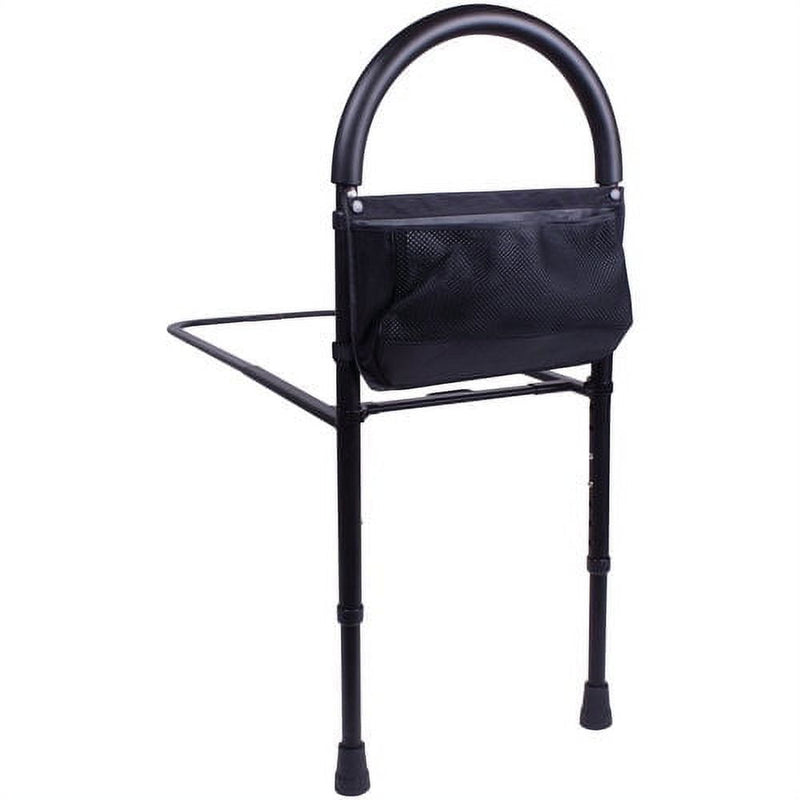 Carex Health Brands Black Bedside Rail 1 pk