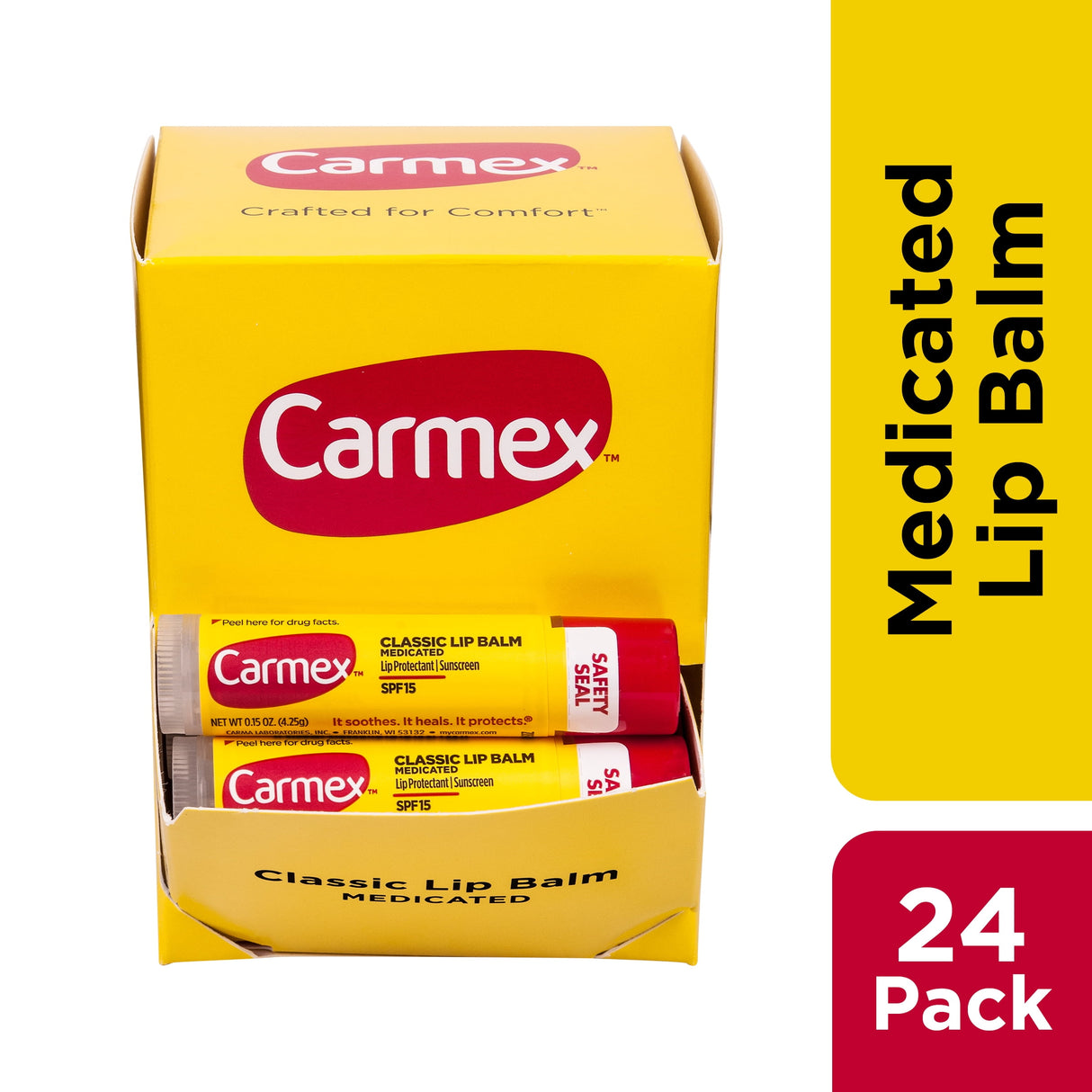 Carmex Original Scent Lip Balm 0.15 oz 1 pk