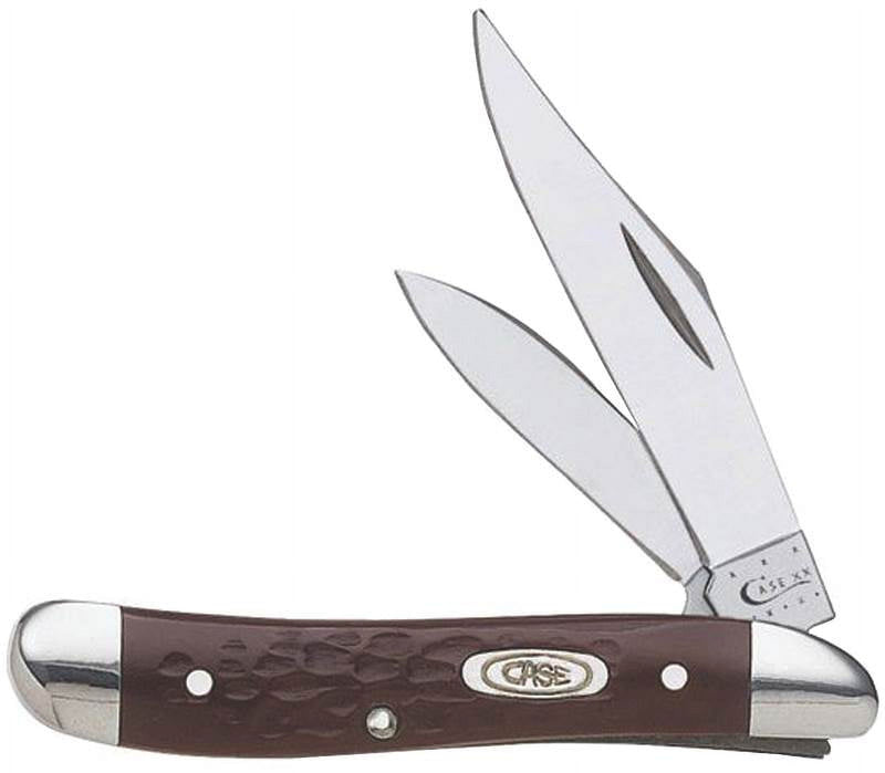 Case Working Peanut Brown Stainless Steel 2.88 in. Pocket Knife