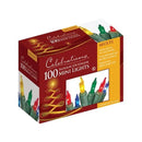 Celebrations Incandescent Mini Multicolored 100 ct String Christmas Lights 20 ft.