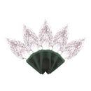 Celebrations Platinum LED C6 Pure White 50 ct String Christmas Lights 25 ft.