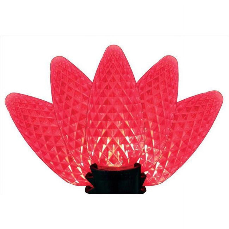 Celebrations Platinum LED C9 Red 25 ct String Christmas Lights 25 ft.