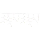 Celebrations Platinum LED T5 Warm White 100 ct Icicle Christmas Lights 9.5 ft.