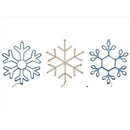 Celebrations Snowflake 36 in. Hanging Decor