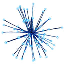Celebrations LED Blue 3-in-1 Radiant Blast 16 in. Pathway Decor