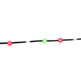 Celebrations LED Red/Green/Pure White 200 ct String Ribbon Light 33 ft.