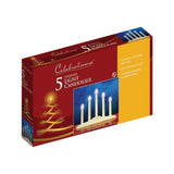 Celebrations Incandescent Clear/White Candolier
