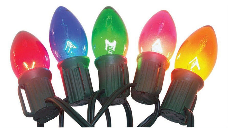 Celebrations Incandescent C7 Multicolored 25 ct String Christmas Lights 24 ft.
