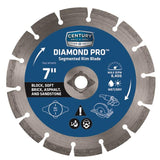 Century Drill & Tool 7 in. D Diamond Segmented Rim Diamond Saw Blade 1 pc