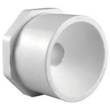 Charlotte Pipe Schedule 40 2 in. Spigot X 1 in. D Slip PVC Reducing Bushing 1 pk