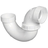 Charlotte Pipe Schedule 40 1-1/2 in. Hub X 1-1/2 in. D Hub PVC P-Trap with Union 1 pk