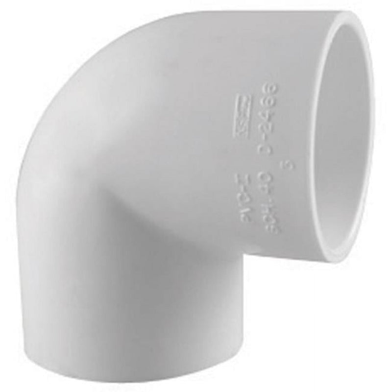 Charlotte Pipe Schedule 40 1-1/4 in. Slip X 1-1/4 in. D Slip PVC Elbow 1 pk