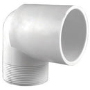 Charlotte Pipe 2 in. Slip X 2 in. D MPT PVC Street Elbow 1 pk