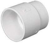Charlotte Pipe 4 in. Hub X 4 in. D Hub PVC Pipe Adapter 1 pk