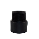 Charlotte Pipe 4 in. MPT X 4 in. D Hub ABS Adapter