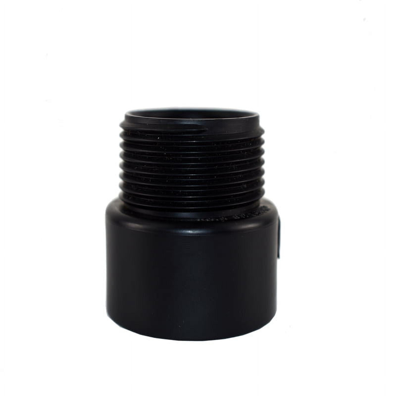 Charlotte Pipe 4 in. MPT X 4 in. D Hub ABS Adapter