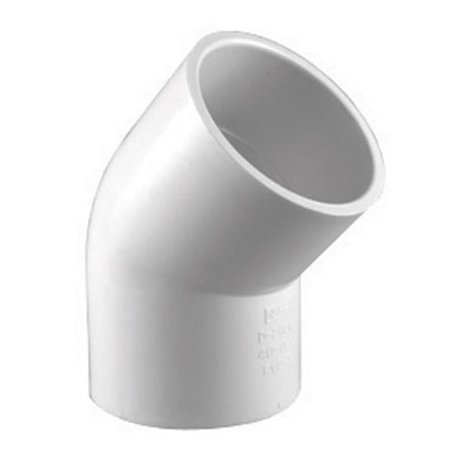 Charlotte Pipe Schedule 40 1-1/4 in. Slip X 1-1/4 in. D Slip PVC Elbow 1 pk